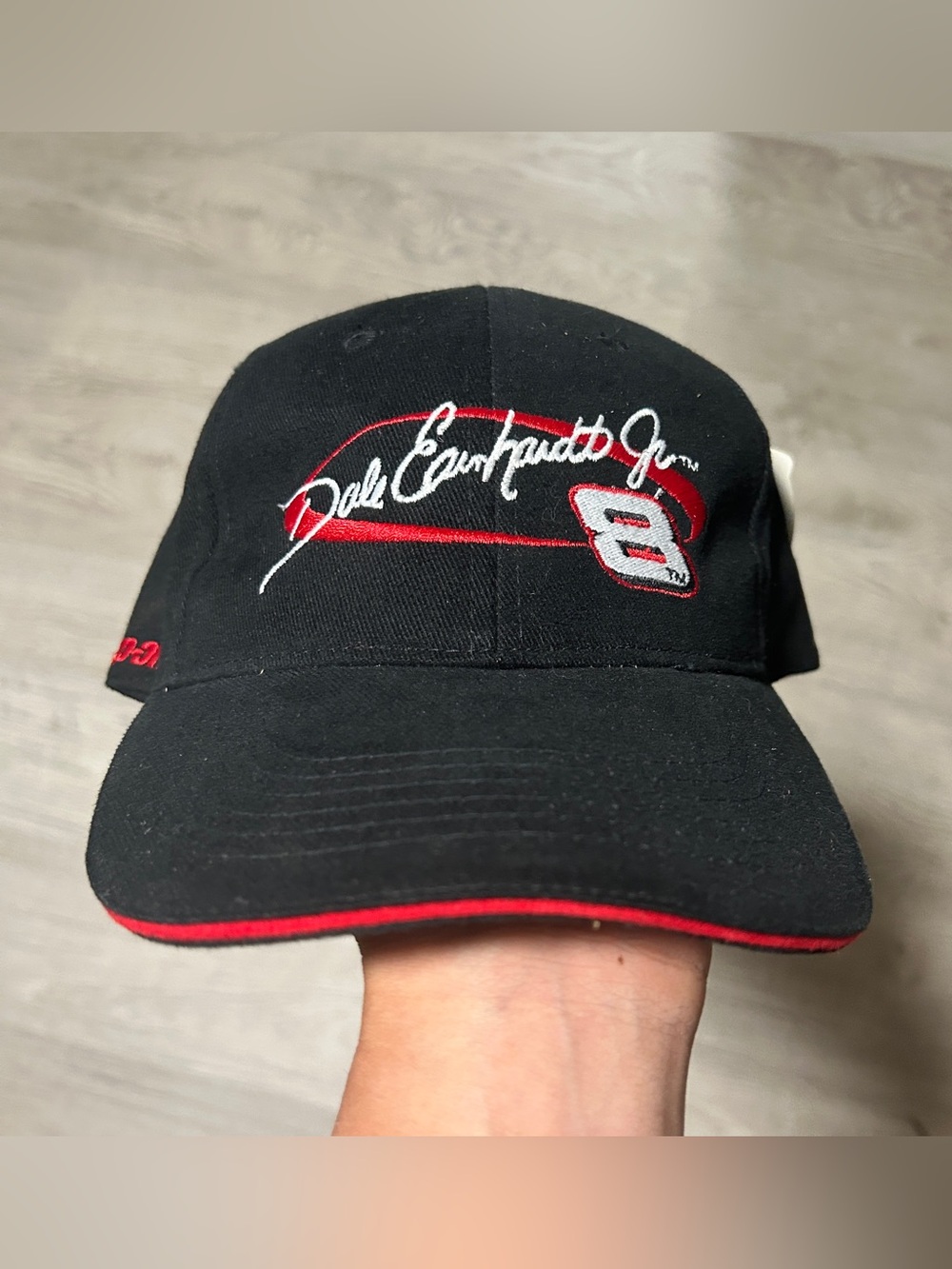 Dale Earnhardt Jr. Snap-On NASCAR Black & Red Racing Cap